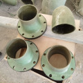 FRP FLANGE COLACO TEE FIBERGLASS PLÁSTICA DE PLÁSTICA